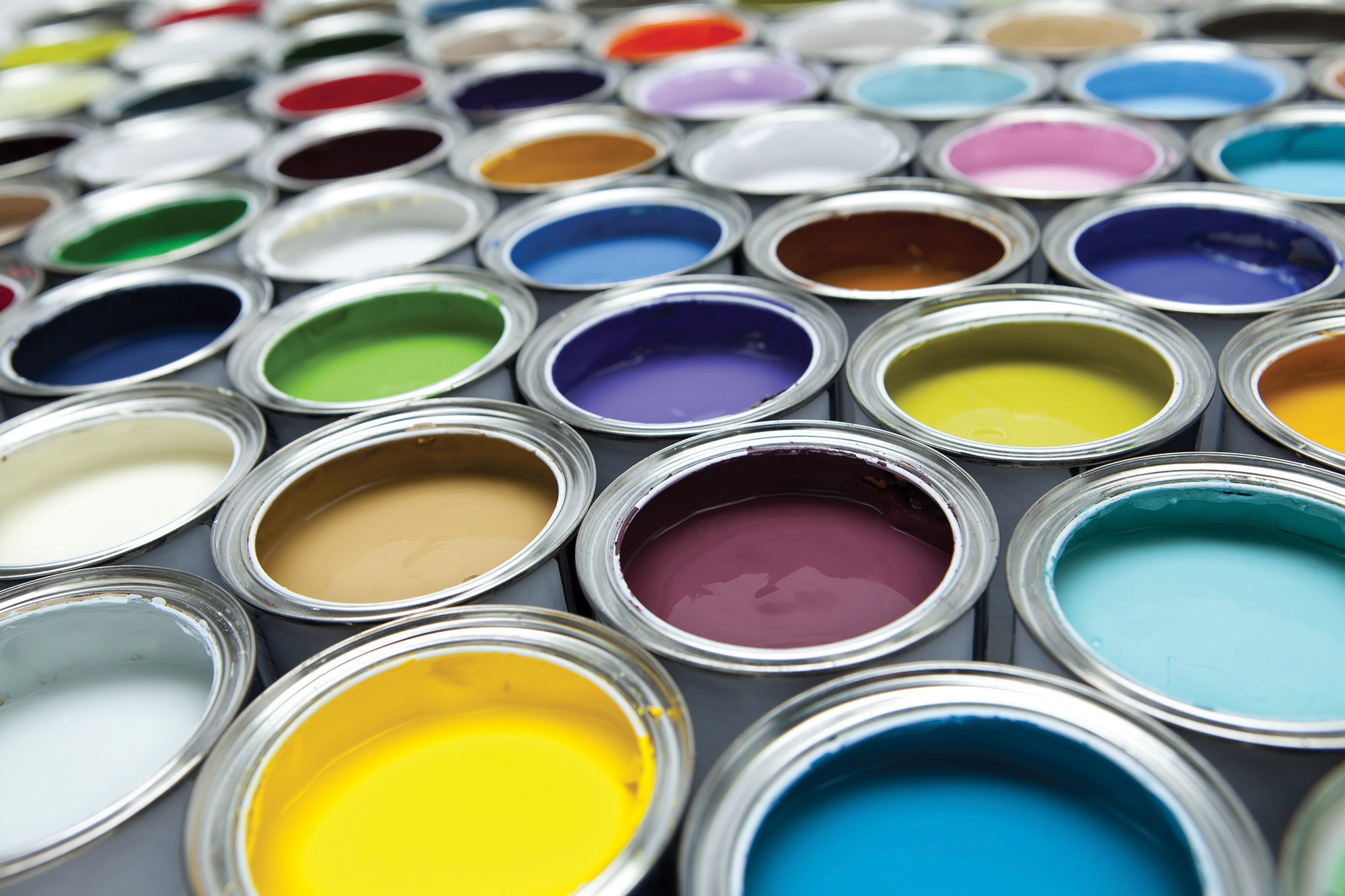 Colourful paint pots - Chemical Industry Journal