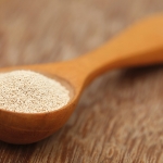 Yeast on a spoon