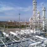 The oil refinery