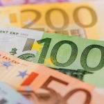 Viele verschiedene Euro-Geldscheine