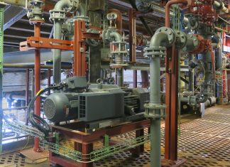 Safe and efficient exhaust gas cleaning using modern vacuum technology