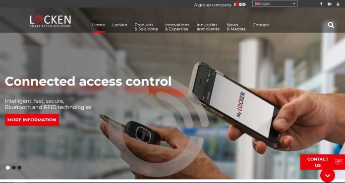 Locken Website - Connected Access Control