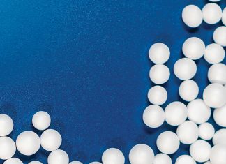 Sunlight degrades polystyrene much faster than expected