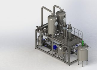 Evaporation increases capacity for drying cheese