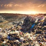 City dump in a European country