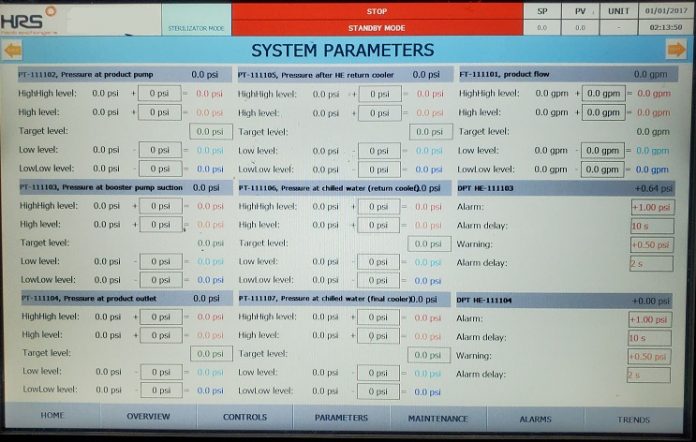 Remote connection means that all system programs and operating parameters can be viewed or set remotely