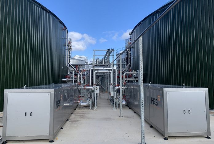 HRS DTI Series heat exchangers are a highly efficient form of digester heating