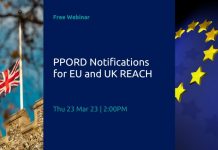 Free Webinar: PPORD Notifications for EU and UK REACH
