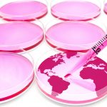 cell dish & globe retouch