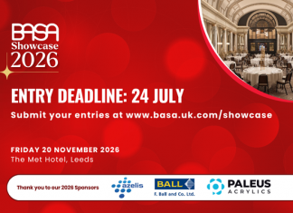 BASA Showcase 2026: Celebrating Excellence Across the Adhesives and Sealants Industry