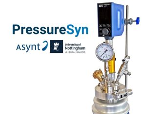 Asynt adds overhead stirring to PressureSyn for more demanding high-pressure chemistry